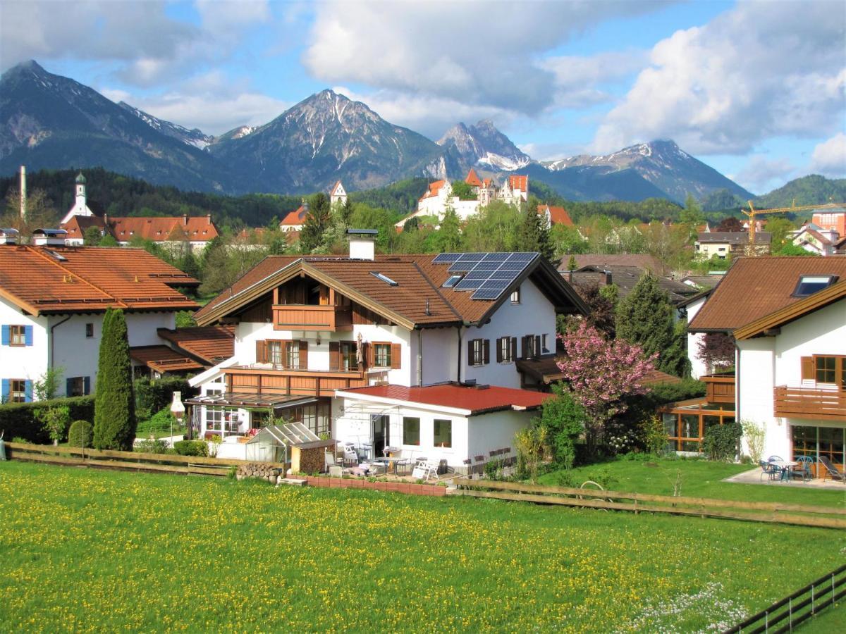 Ferienwohnung Herzstueck Im Haus Schlossblick Фюссен Экстерьер фото